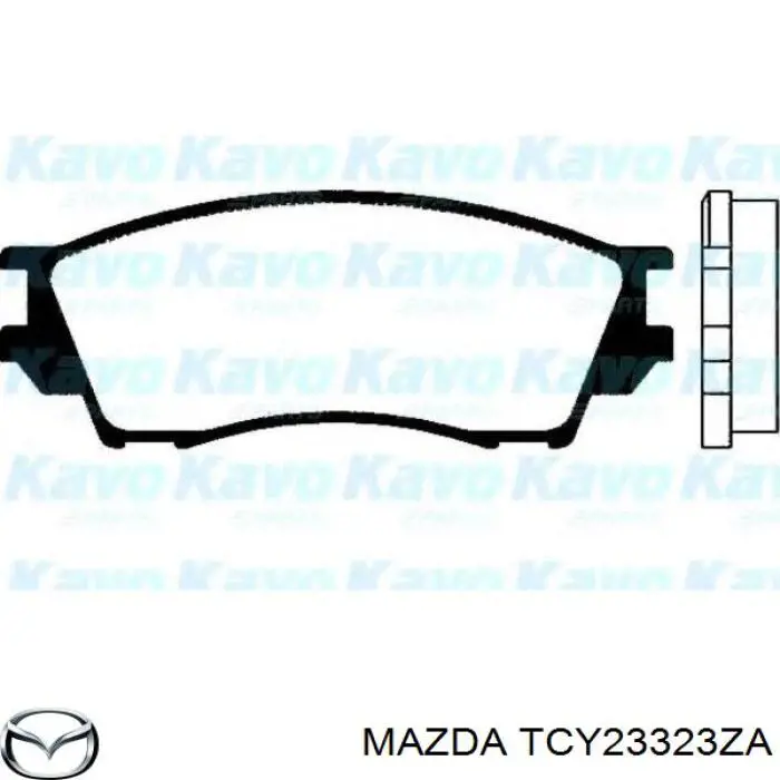 Передние тормозные колодки TCY23323ZA Mazda