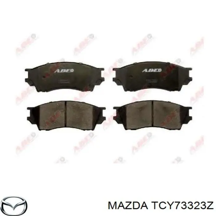 Передние тормозные колодки TCY73323Z Mazda