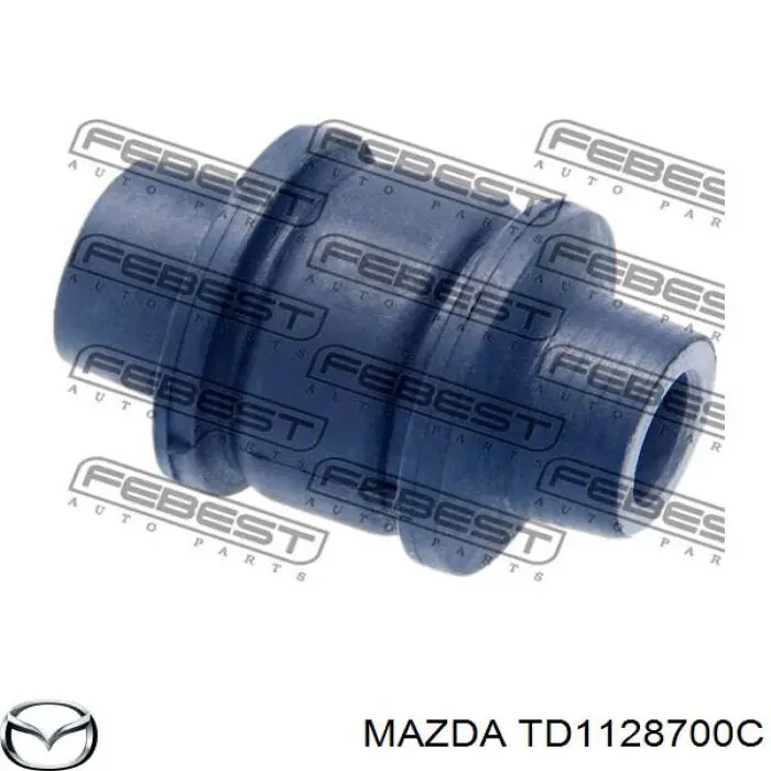 TD1128700C Mazda amortecedor traseiro