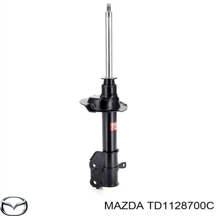 Задний амортизатор Mando MSS020406