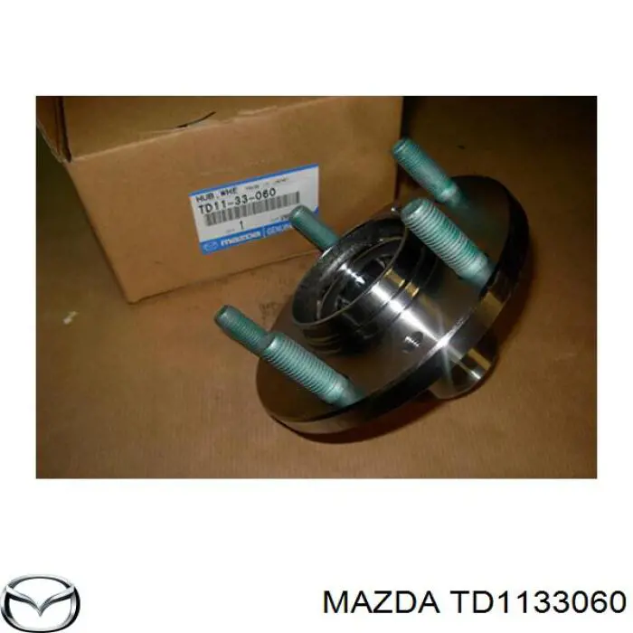 Cubo de rueda delantero TD1133060 Mazda