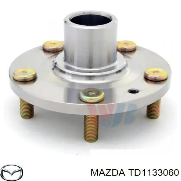 Ступицы передних колес Mazda TD1133060 цена, от 33.16 USD