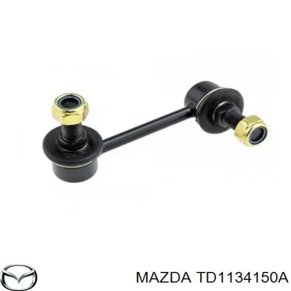 Barra estabilizadora delantera derecha TD1134150A Mazda