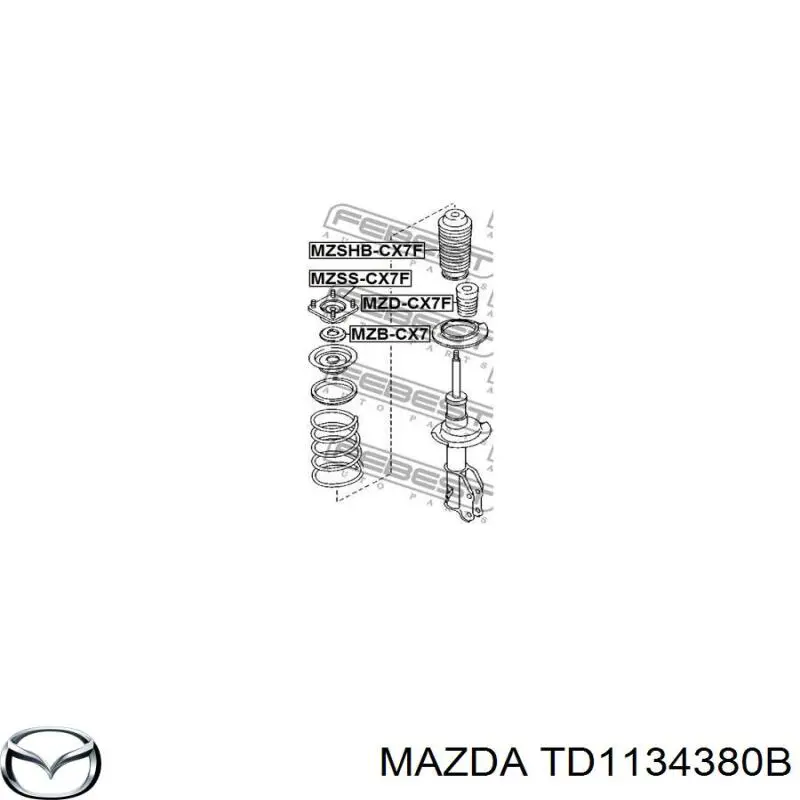 Купить TD1134380B Mazda Опора переднего амортизатора