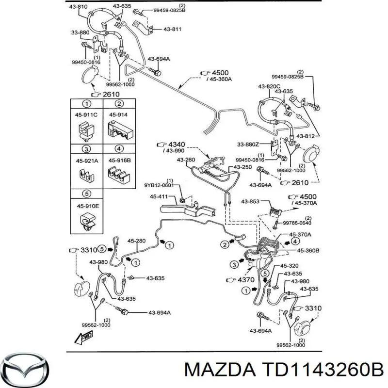 TD1143260B Mazda 