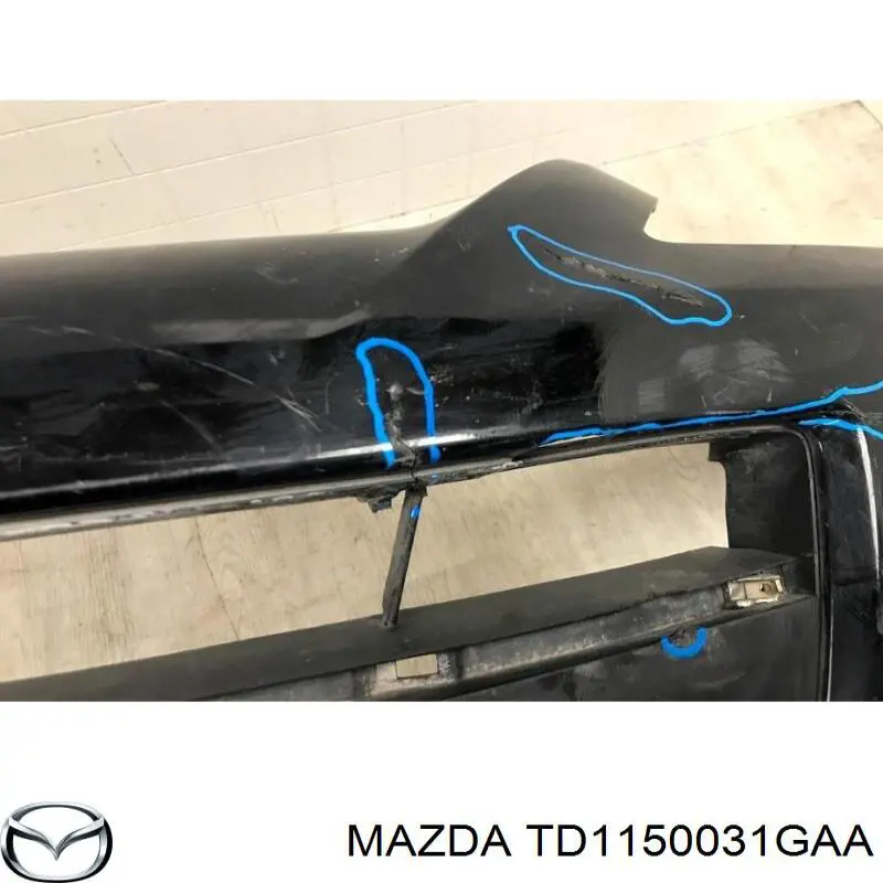 Бампер на авто Mazda TD1150031GAA цена, от 176.35 USD