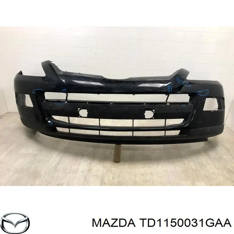 Купить TD1150031GAA Mazda Буфер (бампер) передний