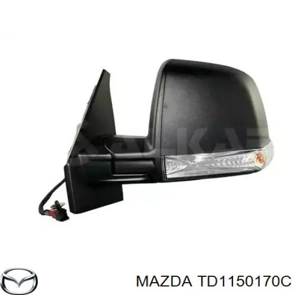 TD1150170C Mazda Крепление переднего номера автомобиля