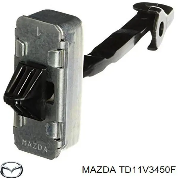 TD11V3450F Mazda брызговики передние, комплект