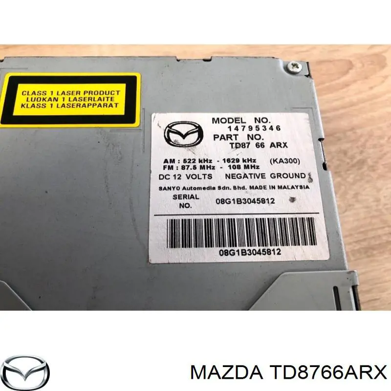  Mazda TD8766ARX цена, от 19.05 USD