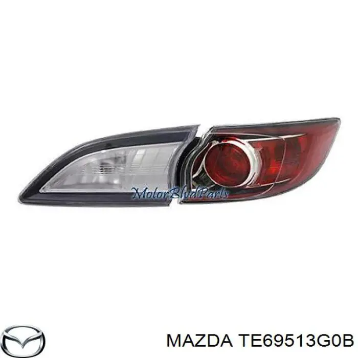TE69513G0B Mazda Задняя левая внутренняя фара