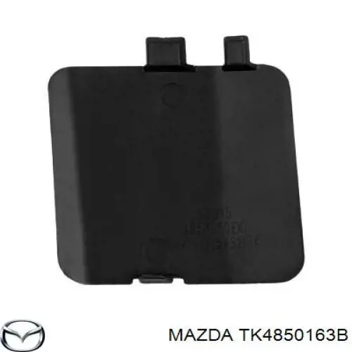 TK4850163B Mazda consola externa esquerda do pára-choque dianteiro