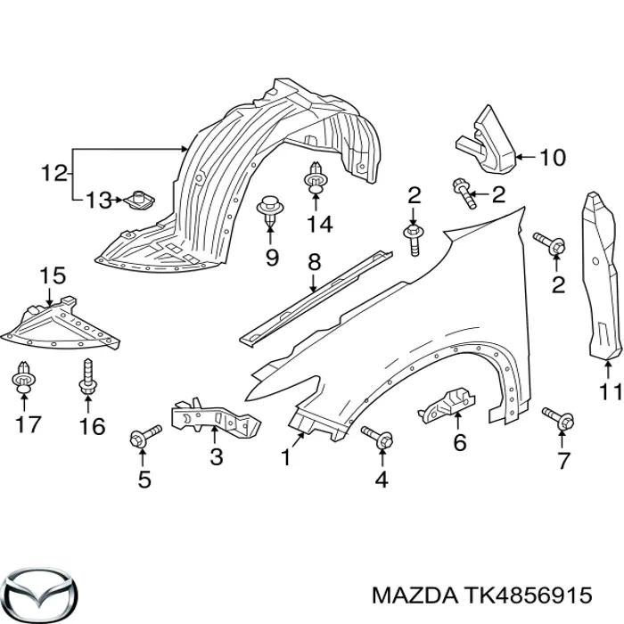 TK4856915 Mazda 
