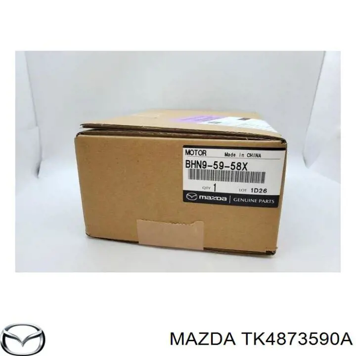 TK4873590A Mazda Механизм стеклоподъемника двери задней, левой