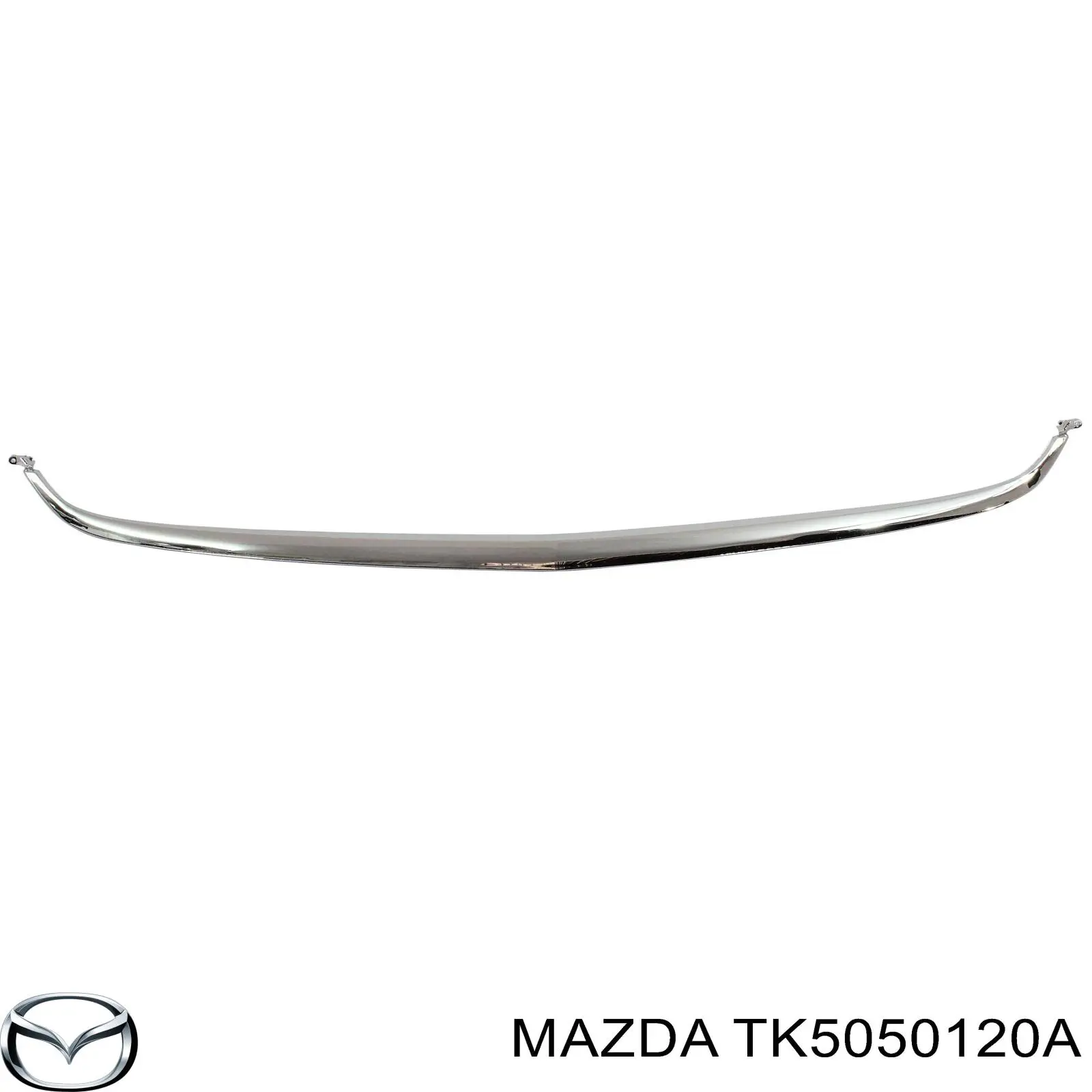 Moldura direita do pára-choque dianteiro para Mazda CX-9 (TC)