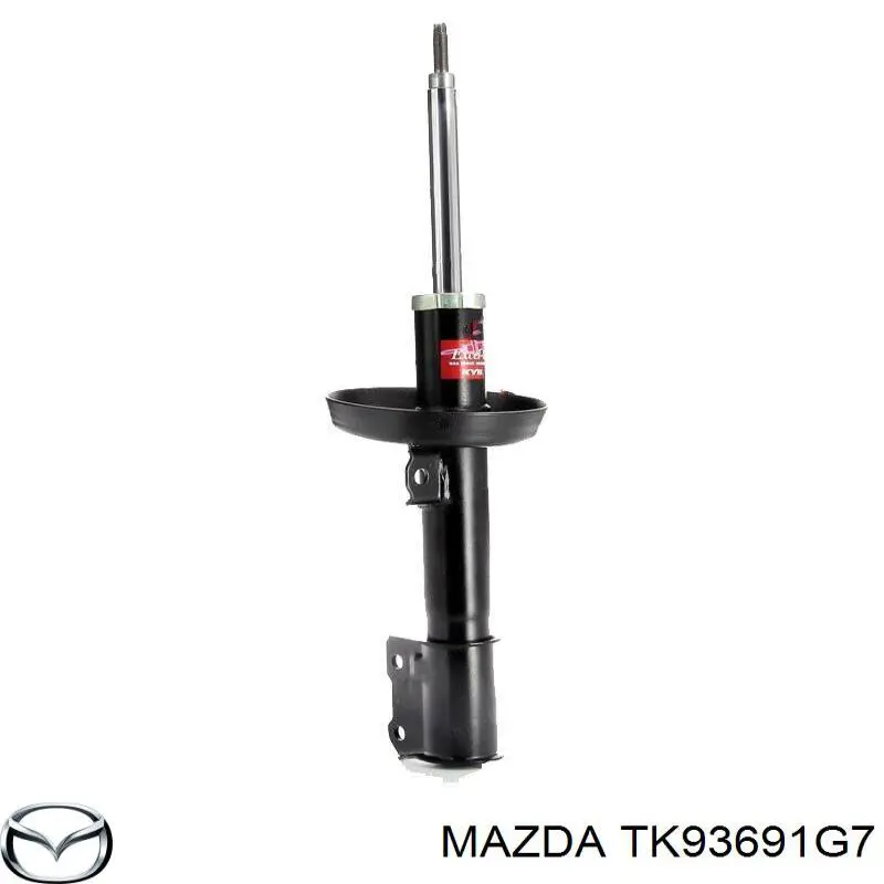 Купить TK96691G7 Mazda Стекло зеркала заднего вида, левого