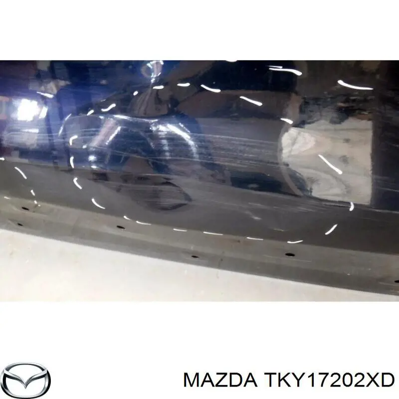Дверь задняя правая TKY17202XE Mazda