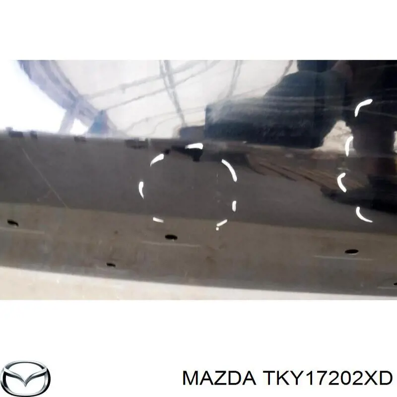 Купить TKY17202XE Mazda Дверь задняя в сборе