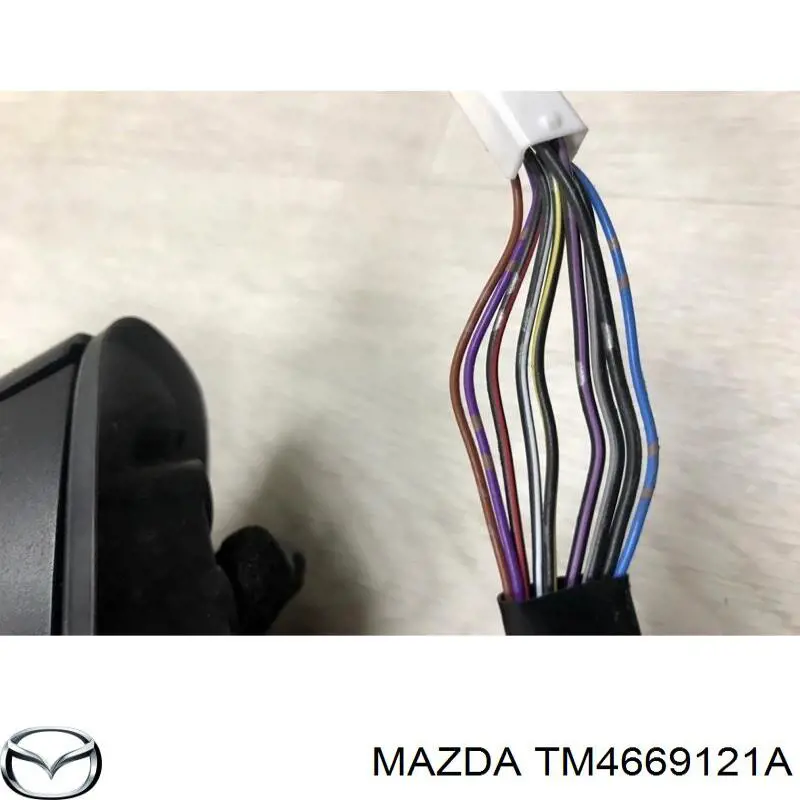  Правое зеркало Mazda CX-9 