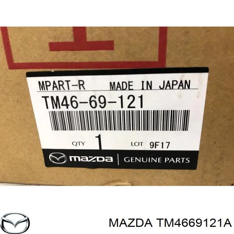 Зеркало заднего вида правое на Mazda CX-9  TC
