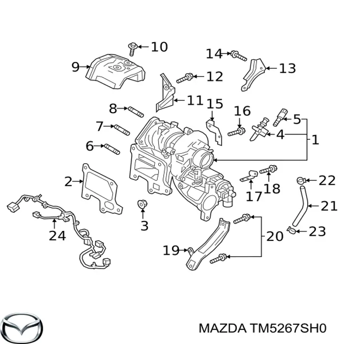 TM5267SH0 Mazda 