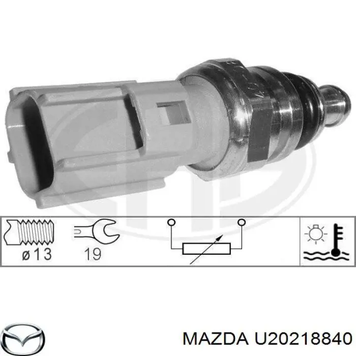 Sensor de temperatura del refrigerante U20218840 Mazda