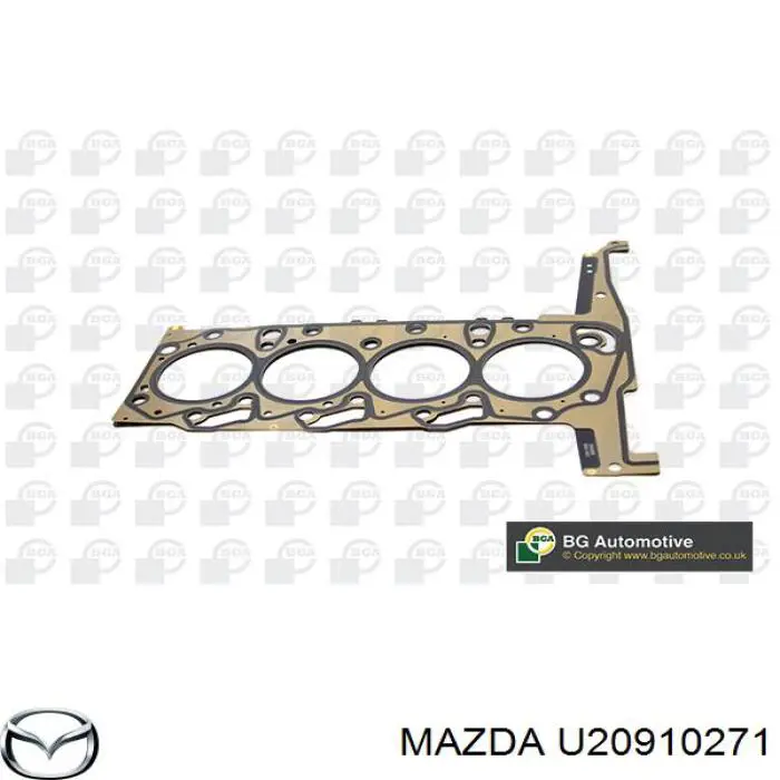 Купить BK3Q6051B1C Ford Прокладка ГБЦ
