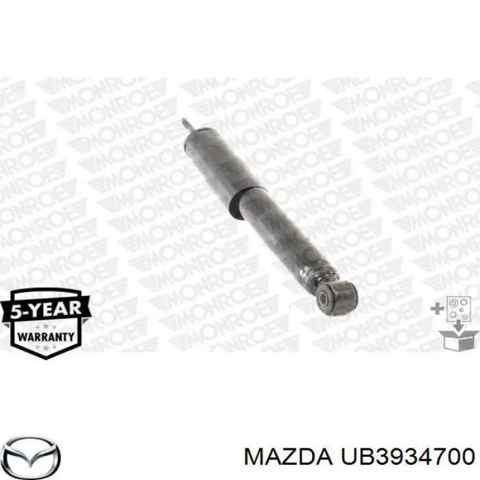 Амортизатор передний UB3934700 Mazda