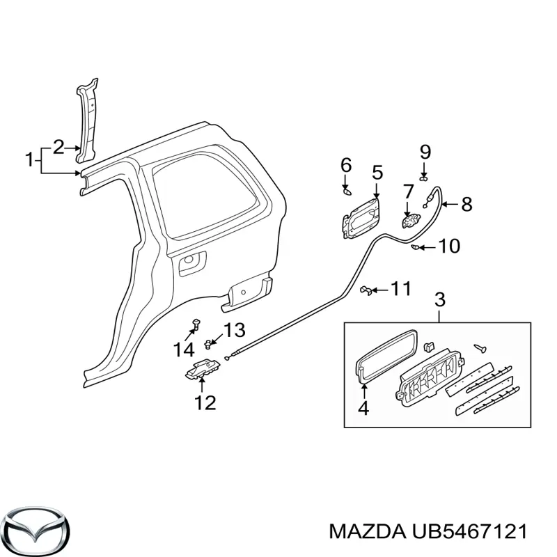  UB5467121 Mazda