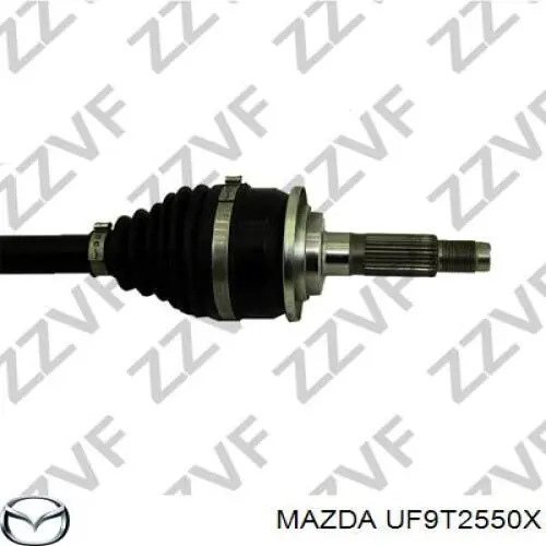 Árbol de transmisión delantero derecho UF9T2550X Mazda