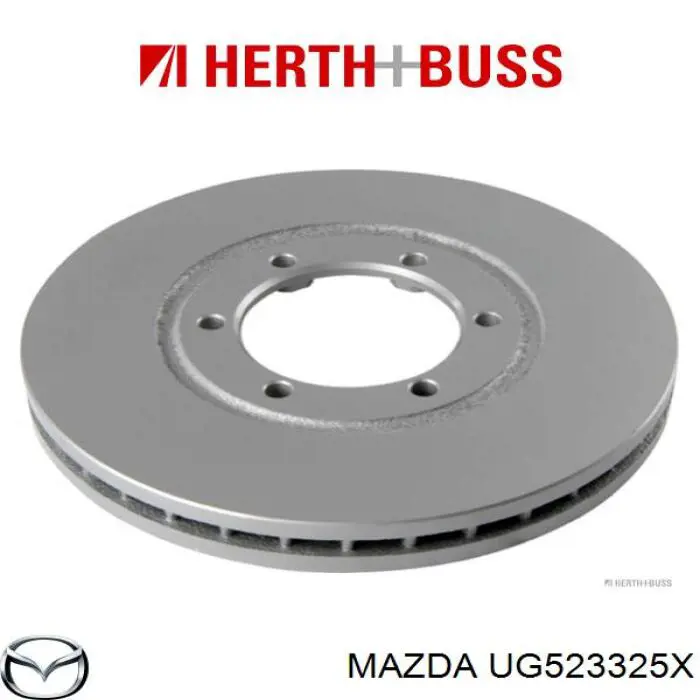 UG523325X Mazda Диск тормозной передний