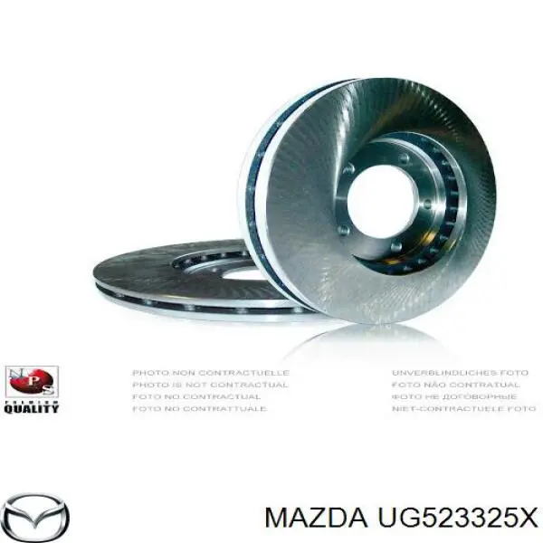Купить UG523325X Mazda Ротор тормозной