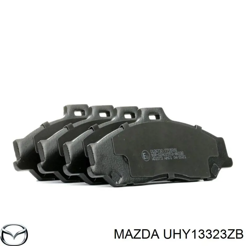 Передние тормозные колодки UHY13323ZB Mazda