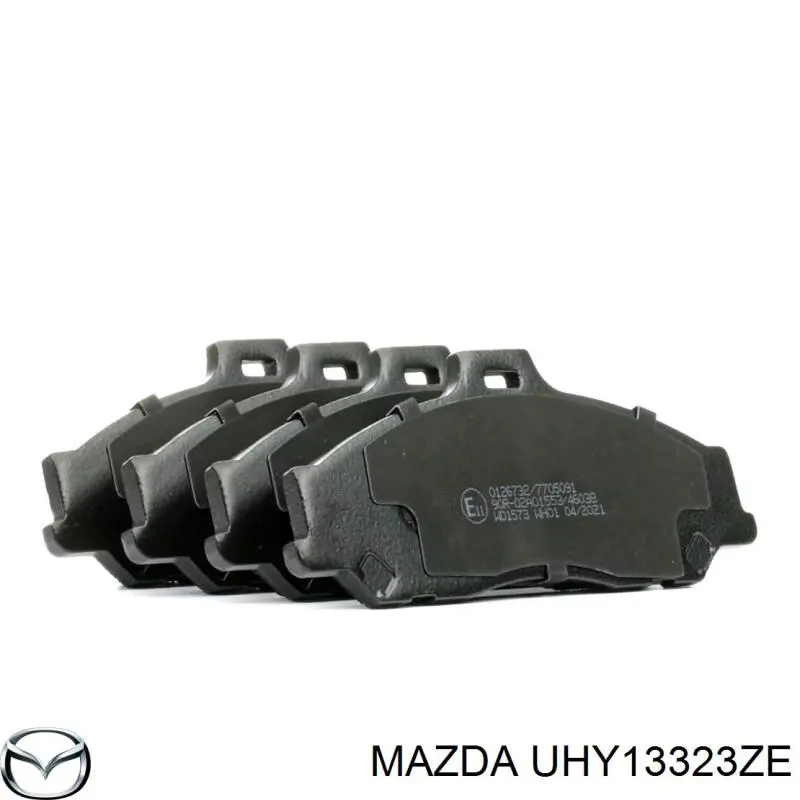 Передние тормозные колодки UHY13323ZE Mazda