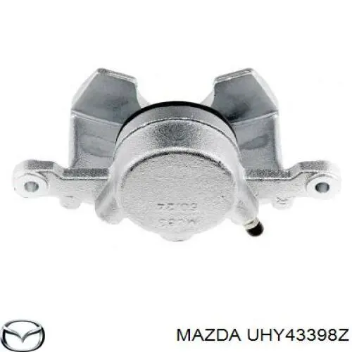 Суппорт тормозной передний правый UHY43398Z Mazda