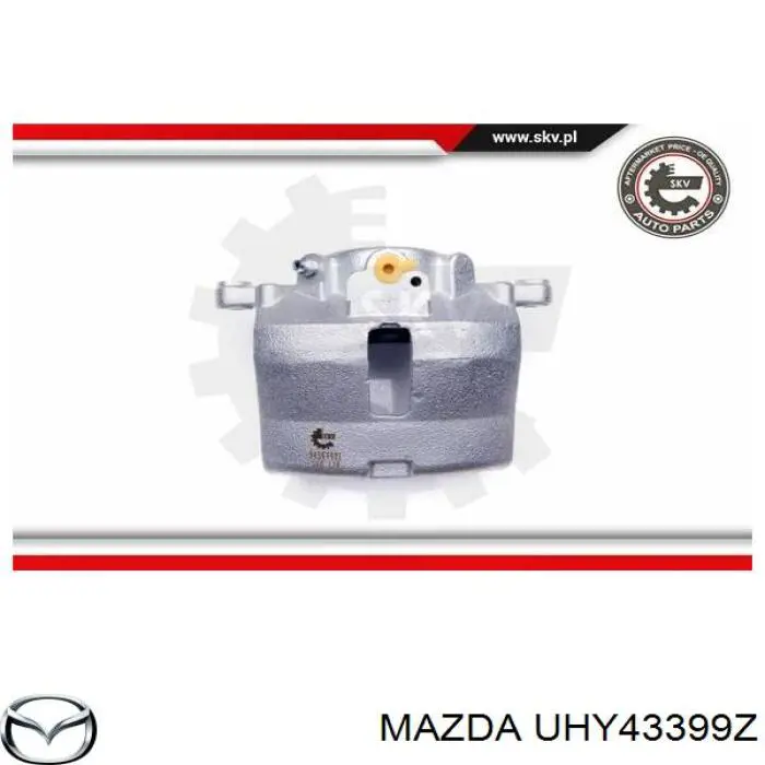 Купить UHY43399Z Mazda Суппорт тормозной передний левый