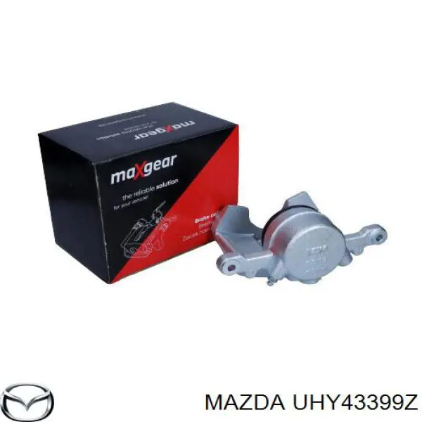 UHY43399Z Mazda Суппорт тормозной, передний, левый