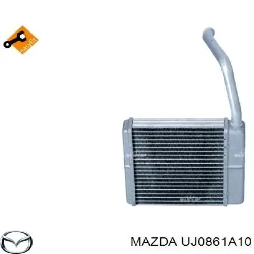 Радиатор печки UJ0861A10 Mazda