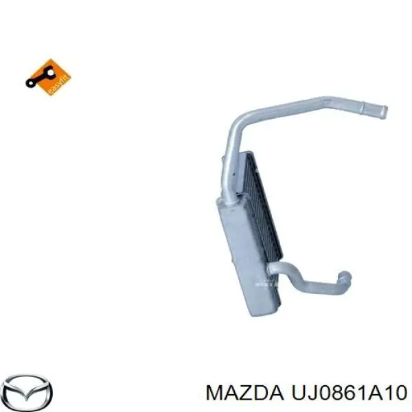 Радиатор печки XM3418476CB Ford