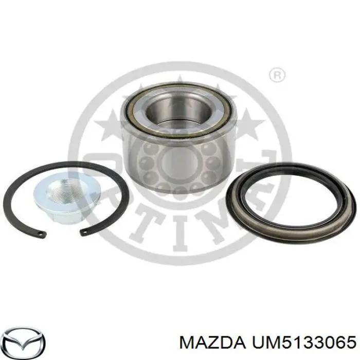 Anillo retén, cubo de rueda delantero inferior UM5133065 Mazda