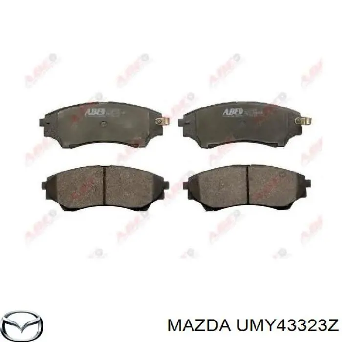 Передние тормозные колодки UMY43323Z Mazda