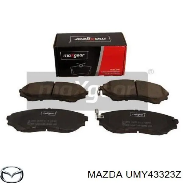 UMY43323Z Mazda Колодки передние