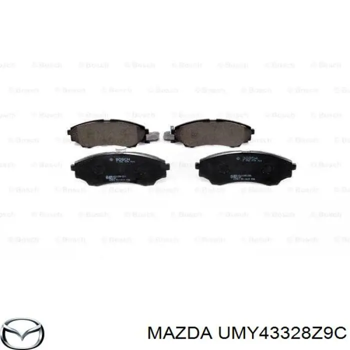 UMY43328Z9C Mazda Колодки передние