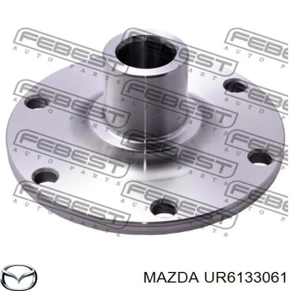 Cubo de rueda delantero UR6133061 Mazda