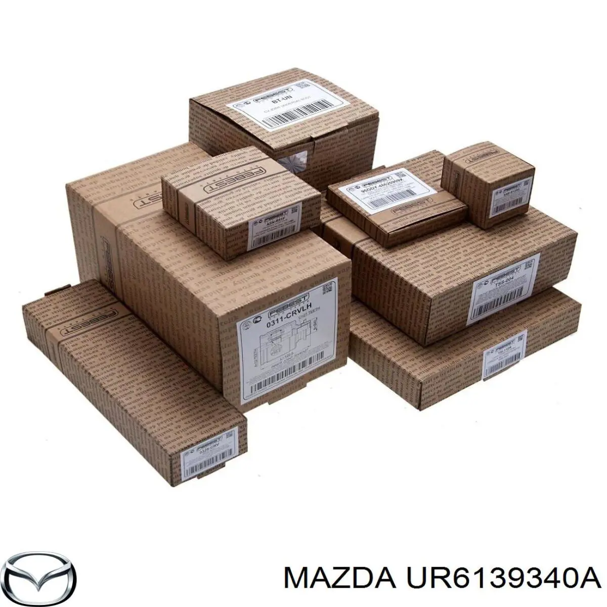 UR6139340 Mazda Опора КПП