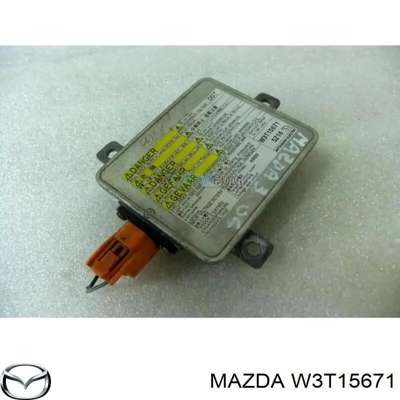 W3T15671 Mazda unidade de encendido (xénon)