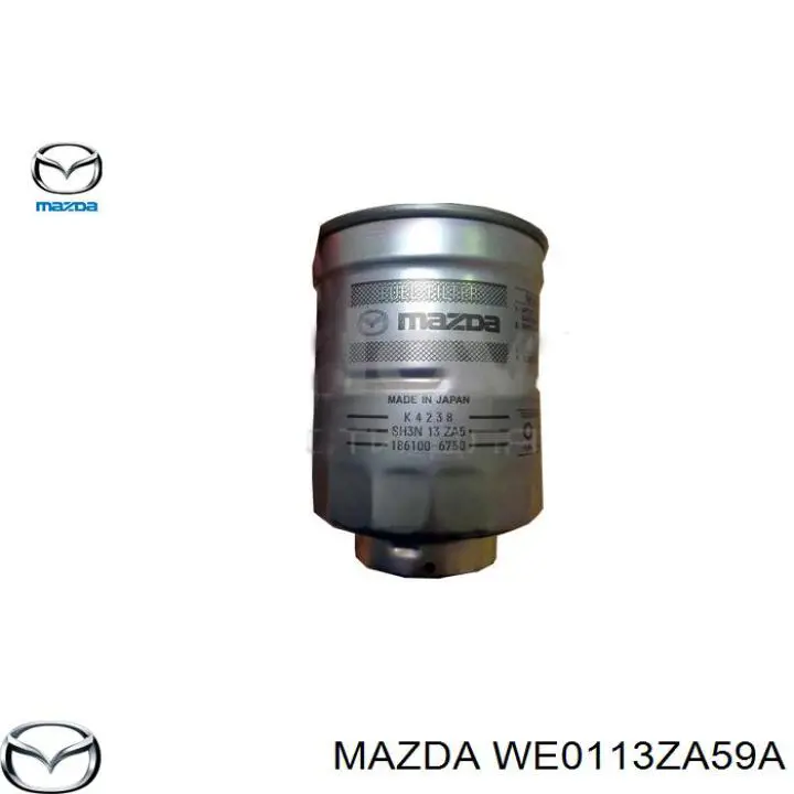 Купить WE0113ZA59A Mazda Фильтр-отстойник топлива грубой очистки
