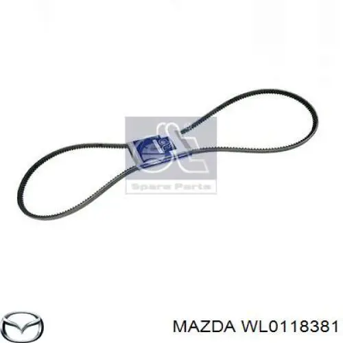 WL0118381 Mazda Поликлиновый ремень