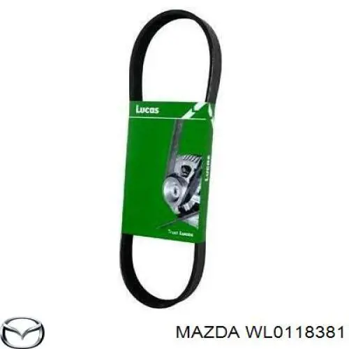 Клиновый ремень Mazda WL0118381 цена, от 6.82 USD