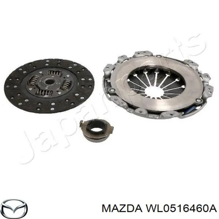 Купить WLA216460B Mazda Диск сцепления